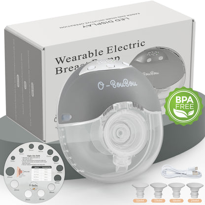 O-BouBou | Tire Lait Electrique Main Libre BPA Free