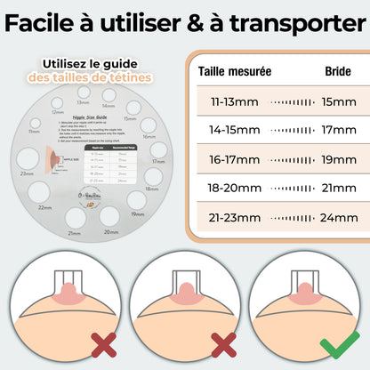 O-BouBou | Tire Lait Electrique Main Libre BPA Free