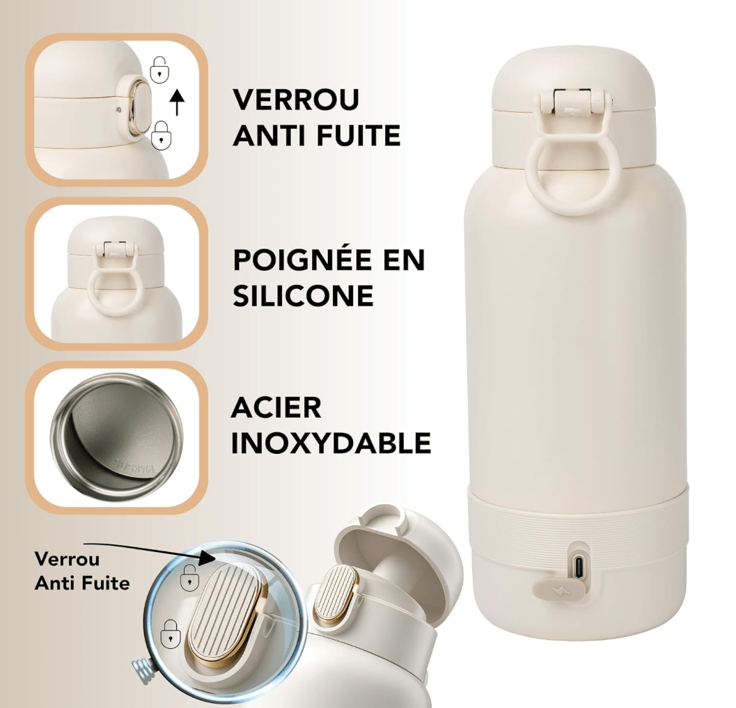 Chauffe-Biberon Nomade Sans Fil - O-BouBou
