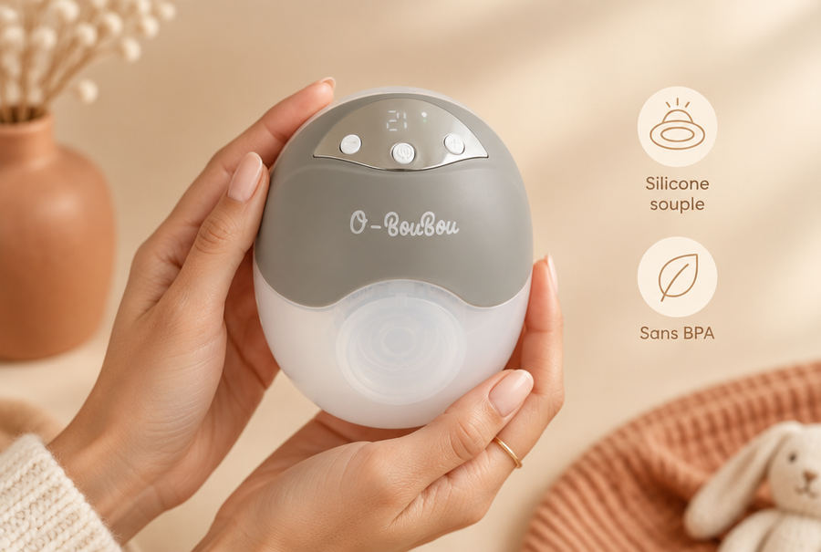 Conçu avec des matériaux sûrs pour vous et bébé